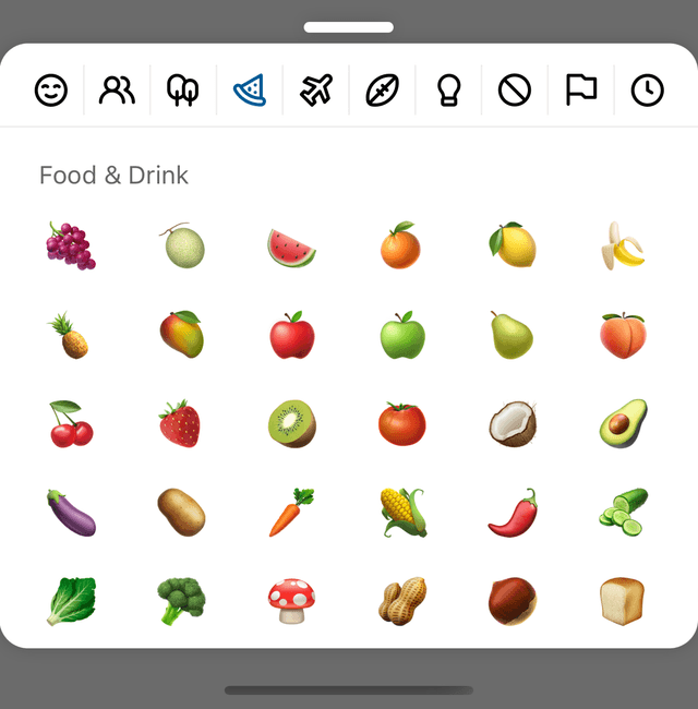 rn-emoji-keyboardのUI